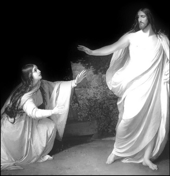Marie-Madeleine avec Jésus-Christ