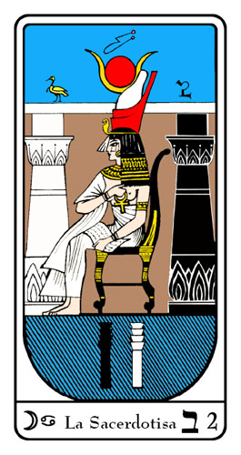 Tarot, Tarot No. 2 de Arcano, Tarot Egipcio