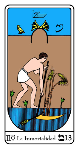 Tarot, Tarot No. 13 de Arcano, Tarot Egipcio
