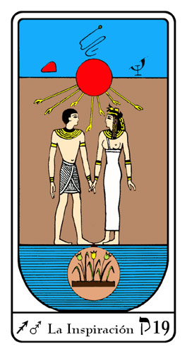 Tarot, Tarot No. 19 de Arcano, Tarot Egipcio