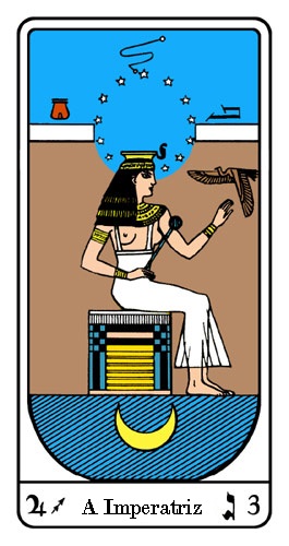 Tarot, Tarot No. 3 de Arcano, Tarot Egipcio