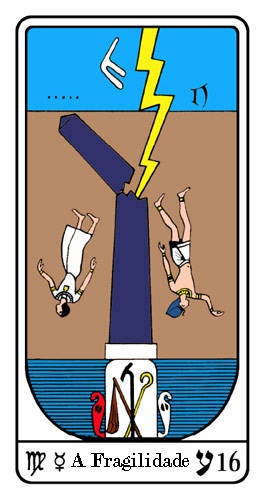 Tarot, Tarot No. 16 de Arcano, Tarot Egipcio